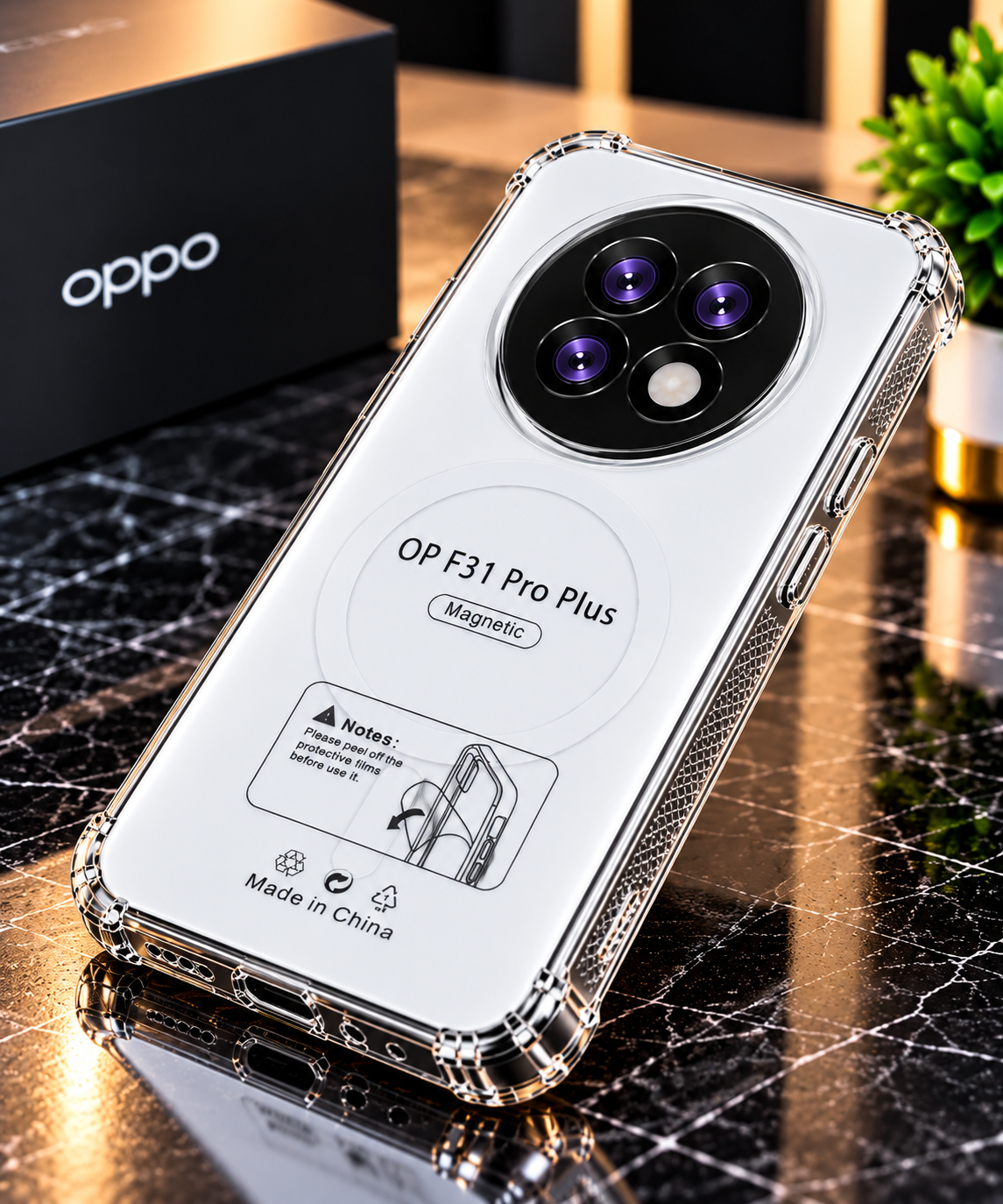 Oppo F31 Pro+ Anti Yellow Smart Case
