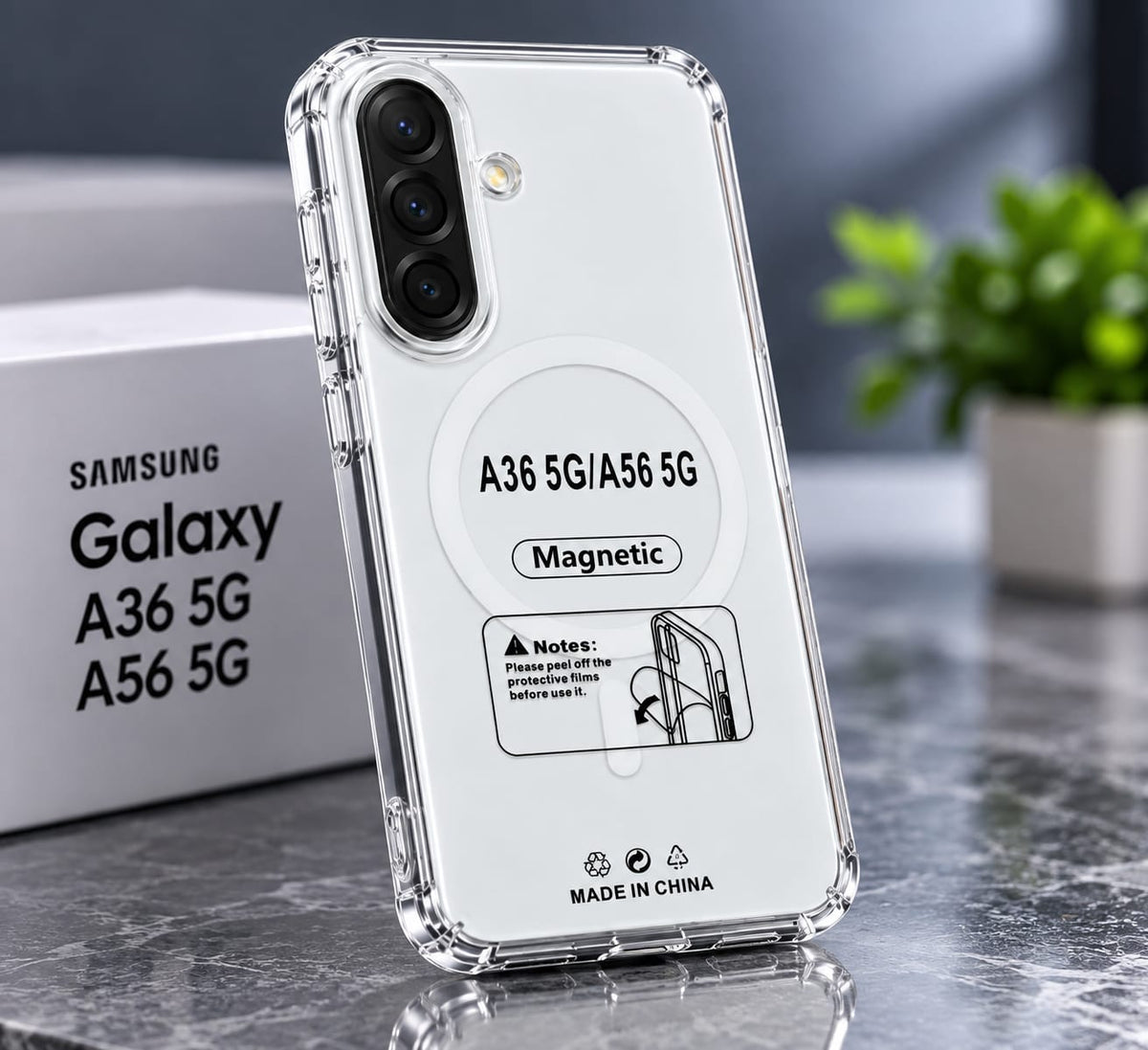 Samsung Galaxy A36 Anti Yellow Smart Case
