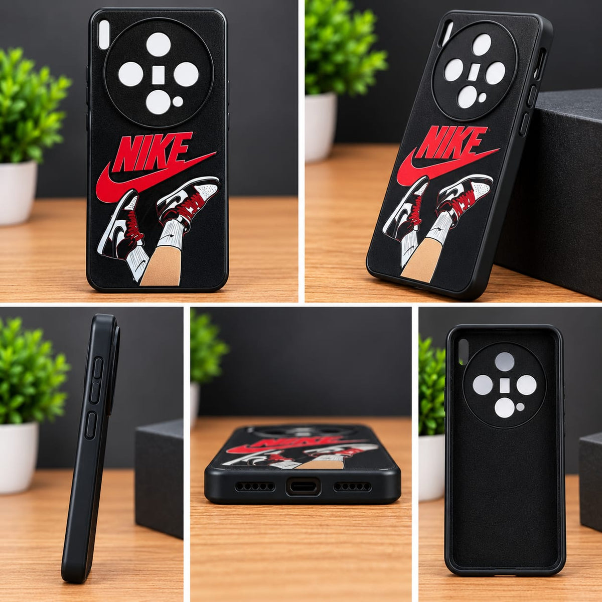 Vivo X300 Red Sneaker Graphic Premium Phone Case