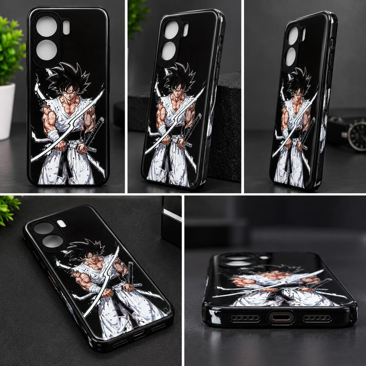Vivo T5 Pro Anime Warrior Sword Graphic Premium Phone Case