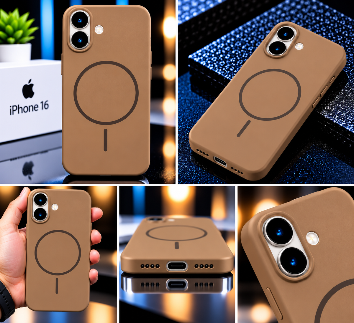 iPhone 16 Premium Soft Silicone Shockproof Case