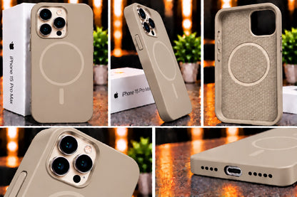 iPhone 15 Pro Max Premium Soft Silicone Shockproof Case