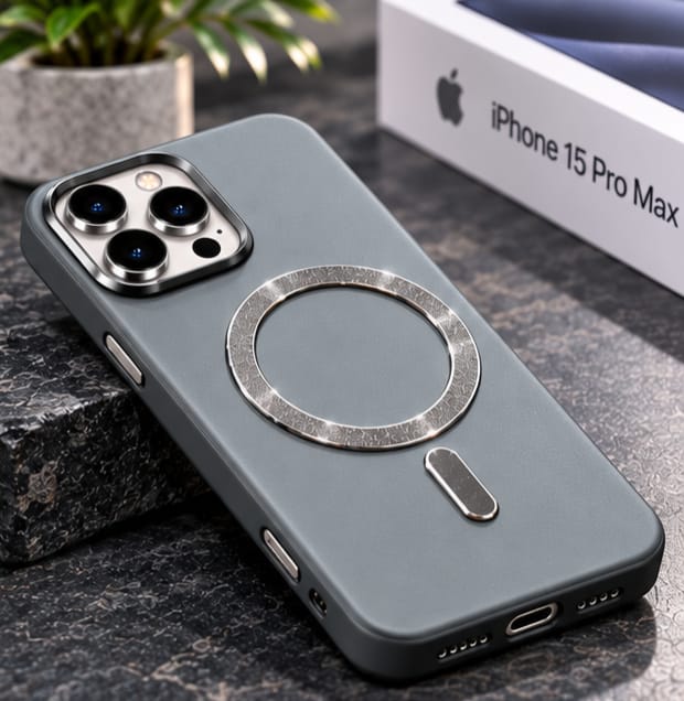 iPhone 15 Pro Max Premium Magnetic Protective MagSafe Case