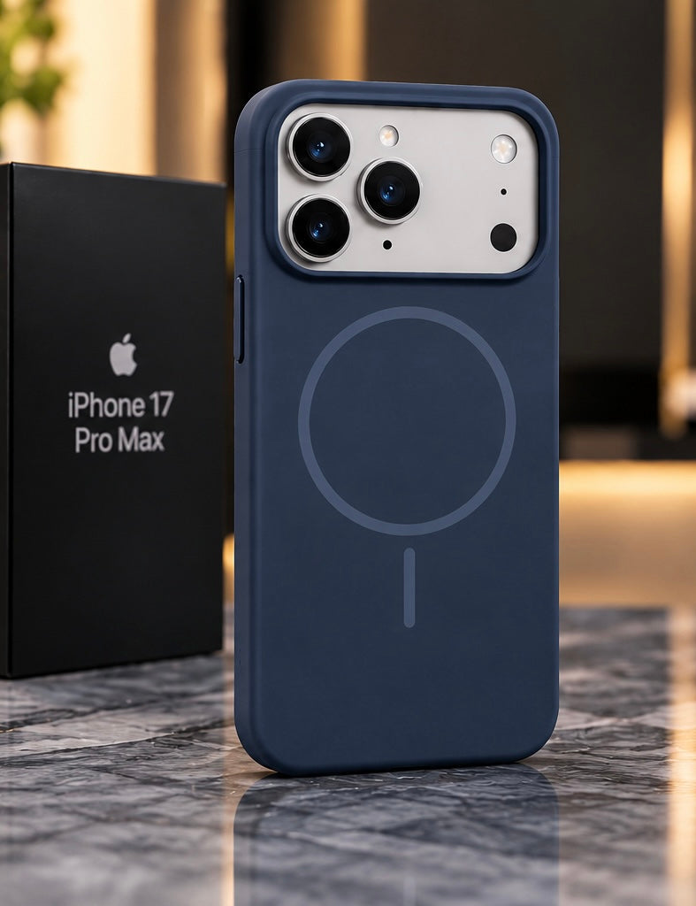 iPhone 17 Pro Max Premium Soft Silicone Shockproof Case