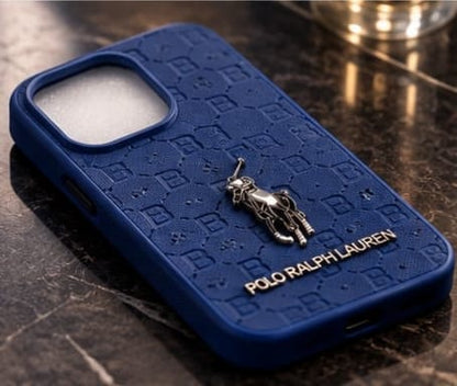 iPhone 16 Pro Premium Polo Ralph Lauren Style Luxury Protective Case