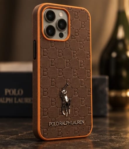 iPhone 15 Pro Premium Polo Ralph Lauren Style Luxury Protective Case