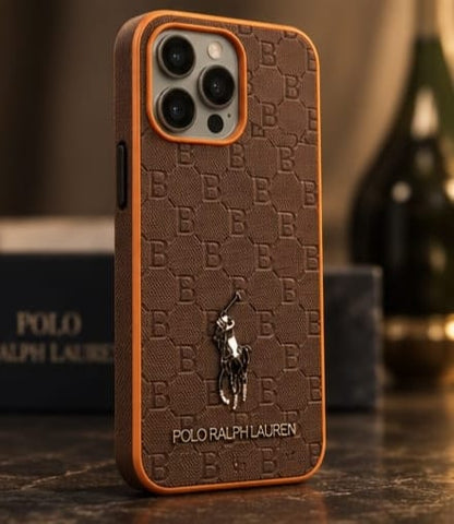 iPhone 15 Pro Premium Polo Ralph Lauren Style Luxury Protective Case
