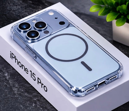 iPhone 15 Pro Converter Cover MagSafe Compatible Shockproof Protective Case