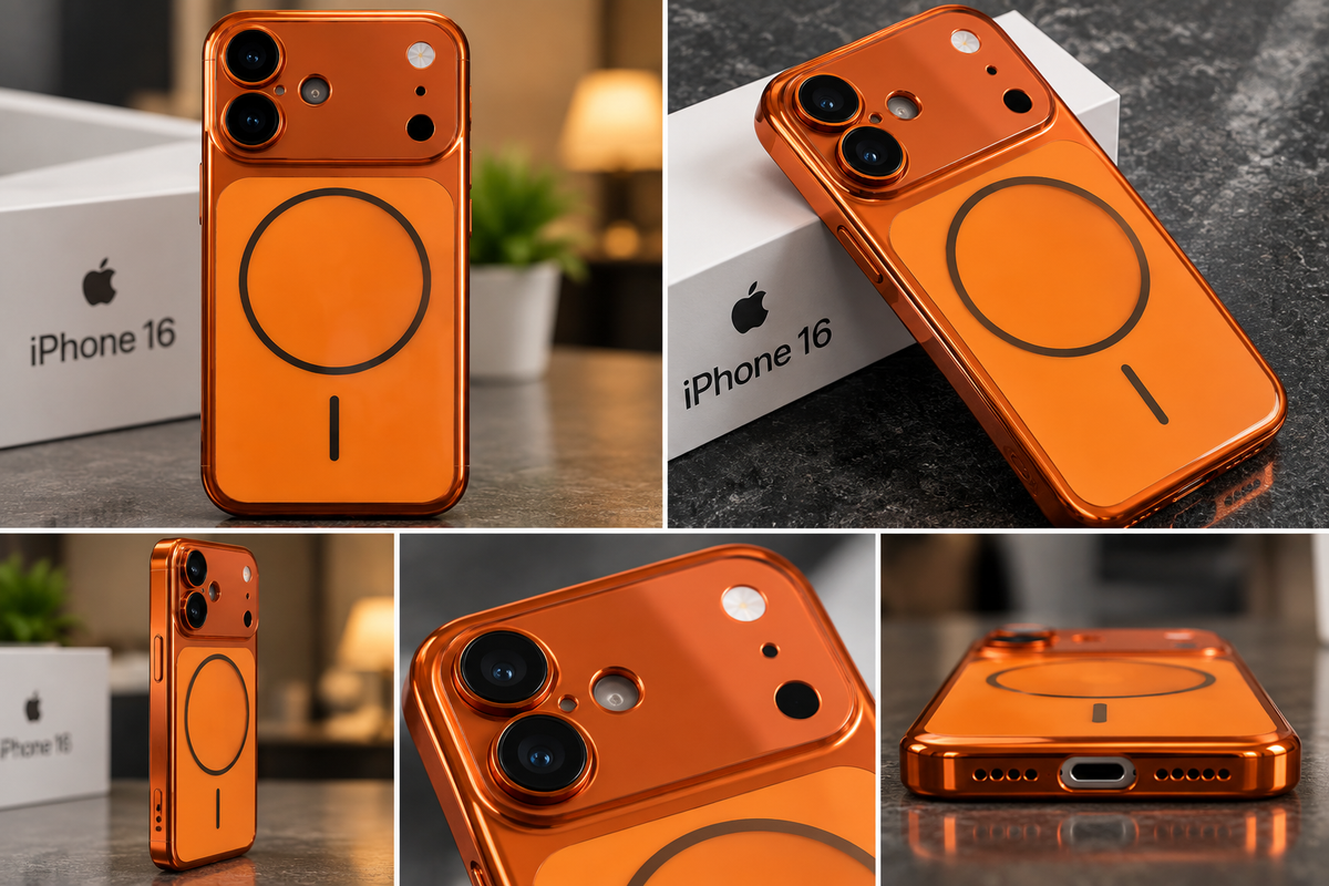 iPhone 16 Converter Cover MagSafe Compatible Shockproof Protective Case
