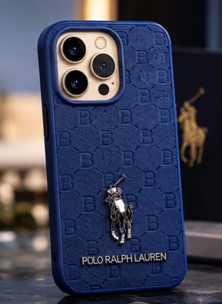 iPhone 16 Pro Premium Polo Ralph Lauren Style Luxury Protective Case
