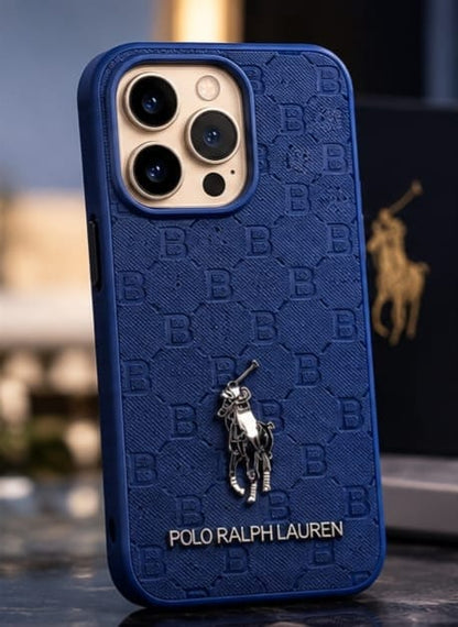 iPhone 16 Pro Premium Polo Ralph Lauren Style Luxury Protective Case