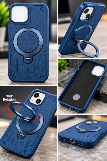 iPhone 15 Ring Holder Magnetic Phone Case