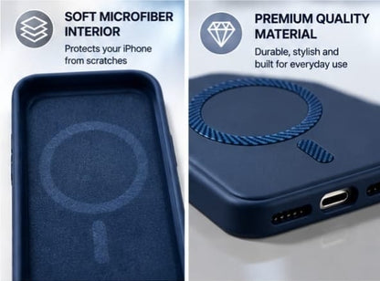 iPhone 17 Pro Max MagSafe Slim Matte Compatible Shockproof Case