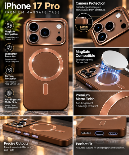 iPhone 17 Pro Premium Matte Protective Case