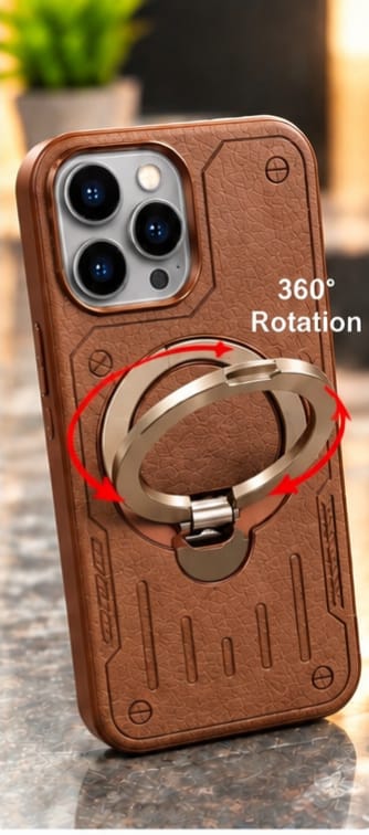 iPhone 15 Pro Ring Holder Magnetic Phone Case