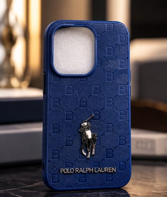 iPhone 16 Pro Premium Polo Ralph Lauren Style Luxury Protective Case