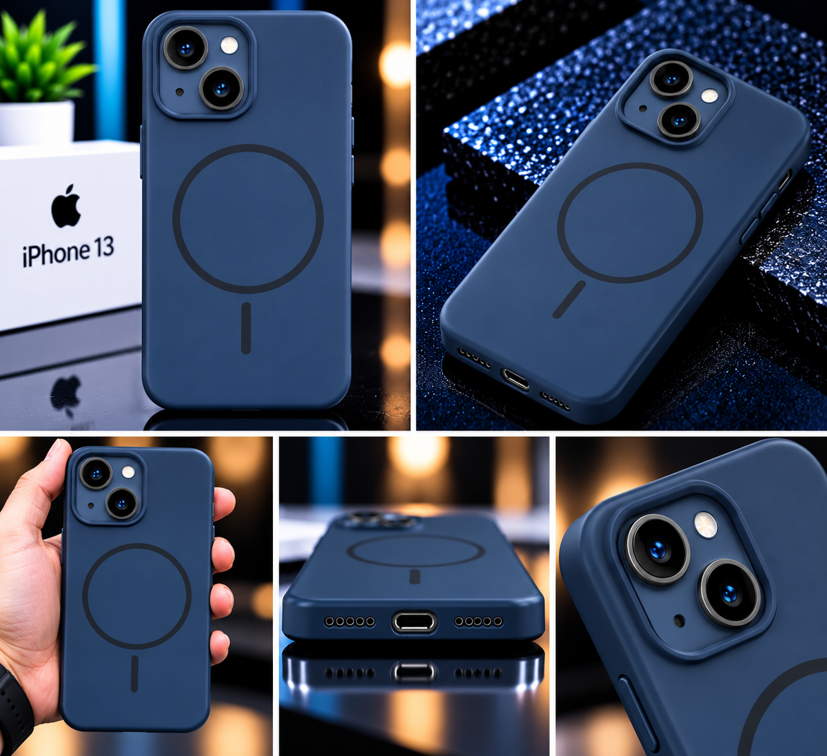 iPhone 13 Premium Soft Silicone Shockproof Case