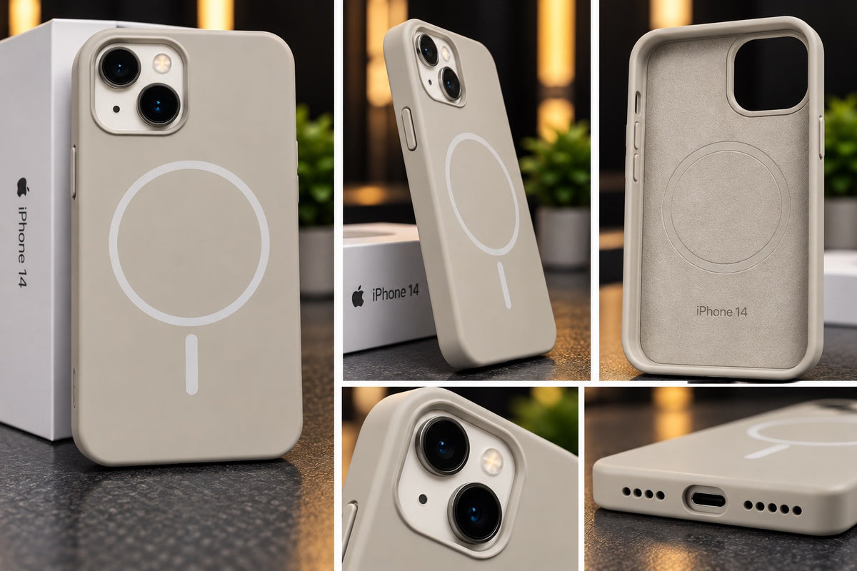 iPhone 14 Premium Soft Silicone Shockproof Case