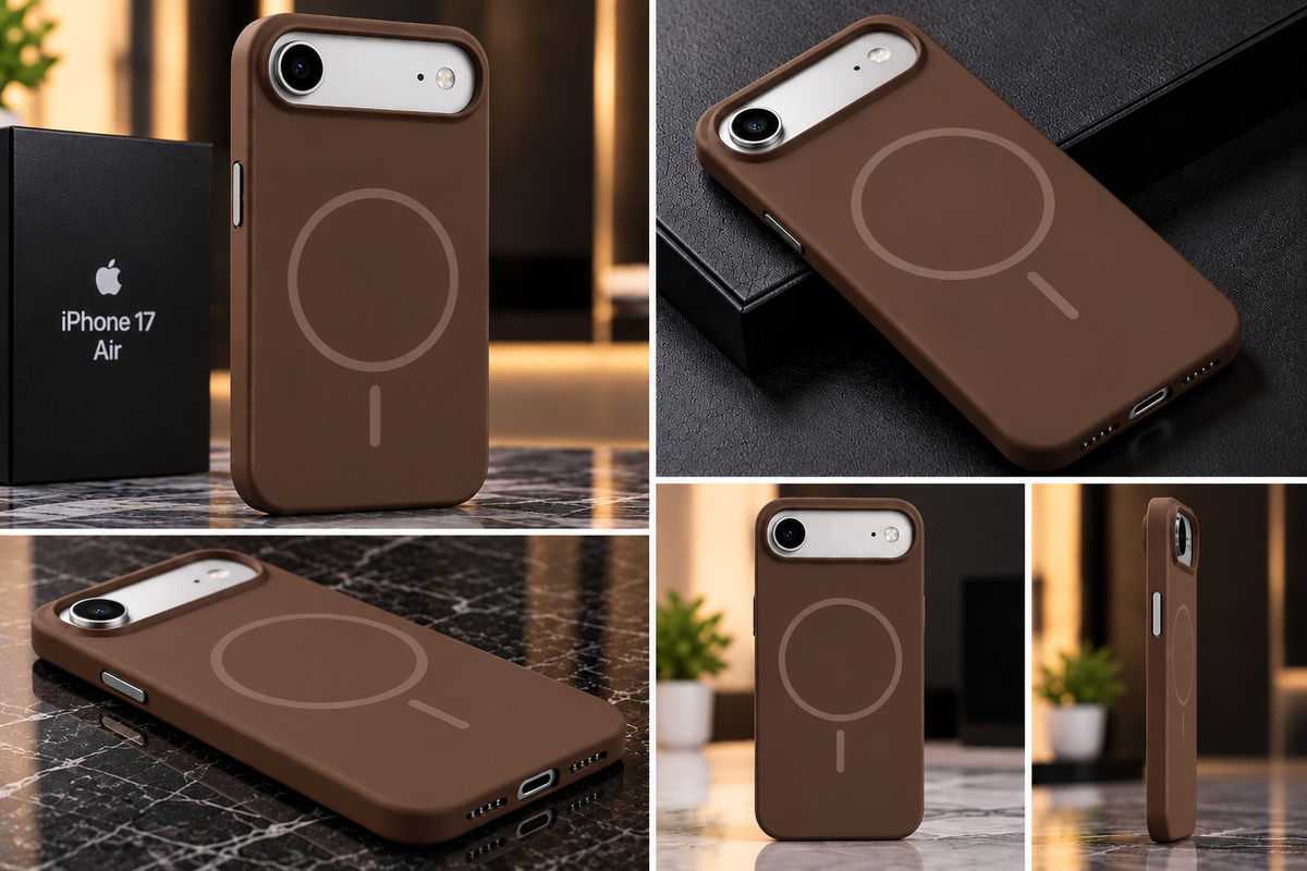 iPhone 17 Air Premium Soft Silicone Shockproof Case