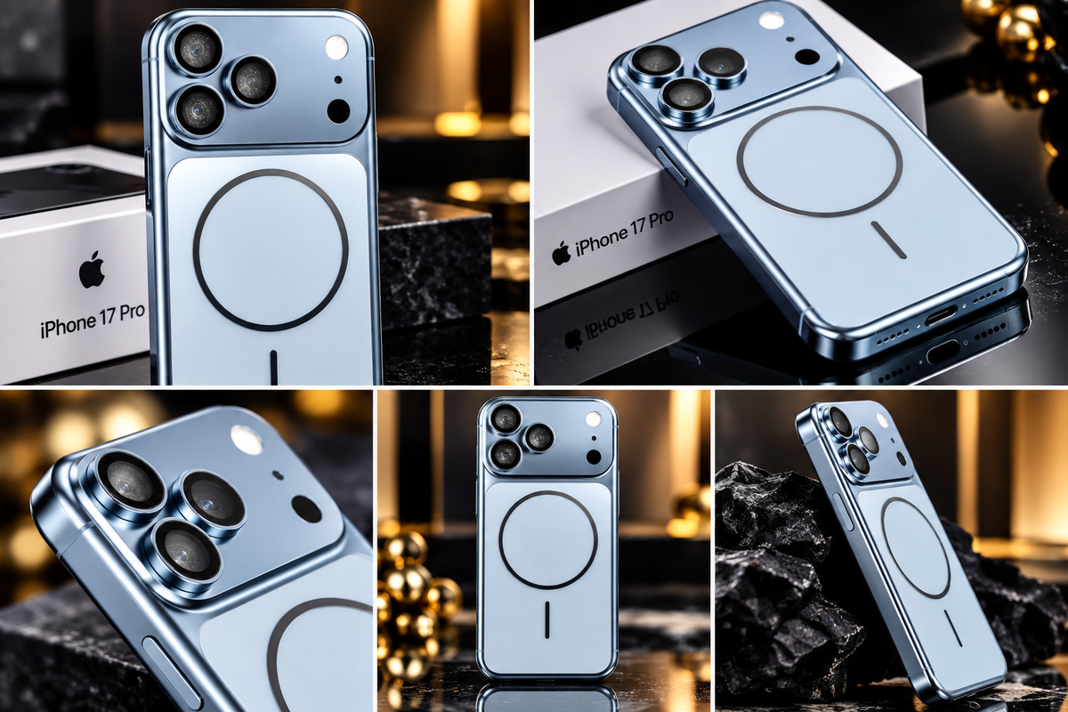 iPhone 17 Pro MagSafe Compatible Shockproof Protective Case