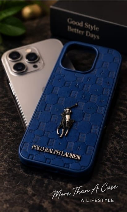 iPhone 16 Pro Max Premium Polo Ralph Lauren Style Luxury Protective Case