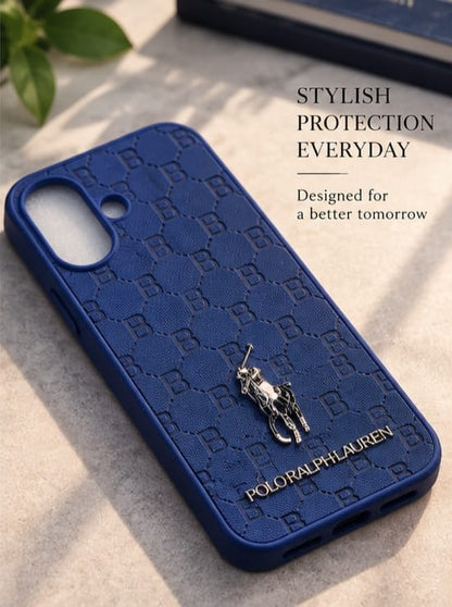 iPhone 16 Premium Polo Ralph Lauren Style Luxury Protective Case