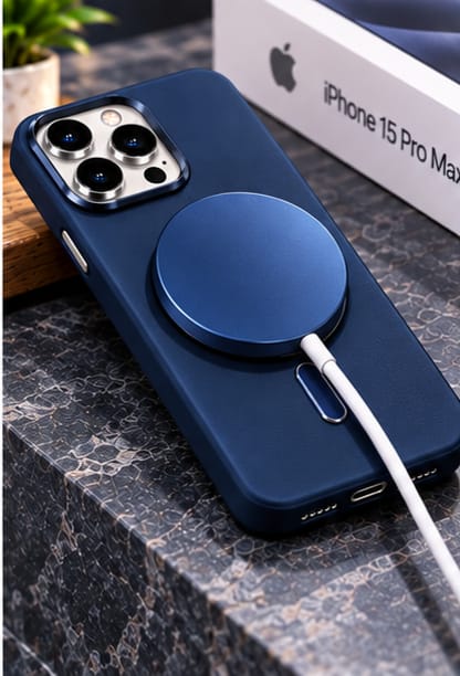 iPhone 15 Pro Max Premium Magnetic Protective MagSafe Case