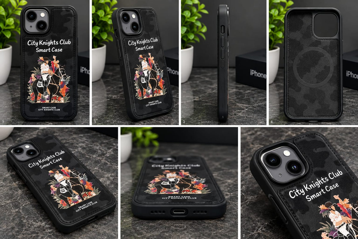 IPhone 15 City knight Club Smart Case 🏇