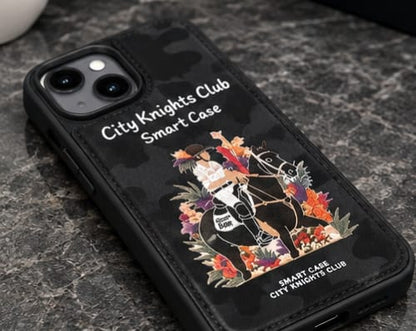 IPhone 15 City knight Club Smart Case 🏇