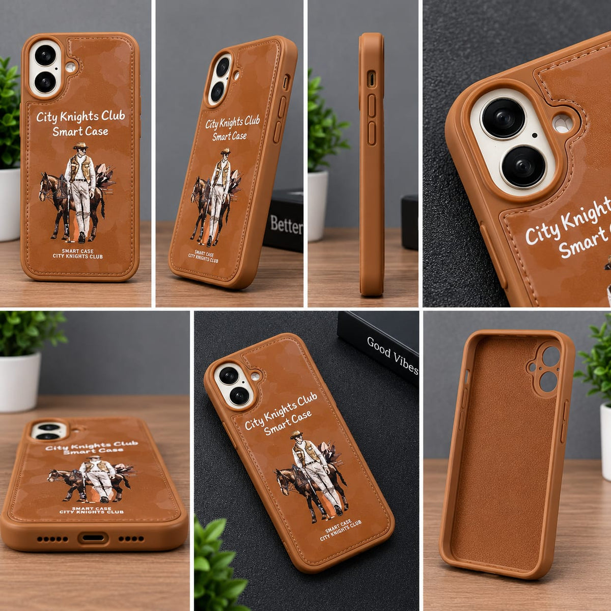 IPhone 16 City knight Club Smart Case 🏇