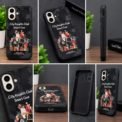 IPhone 16 City knight Club Smart Case 🏇