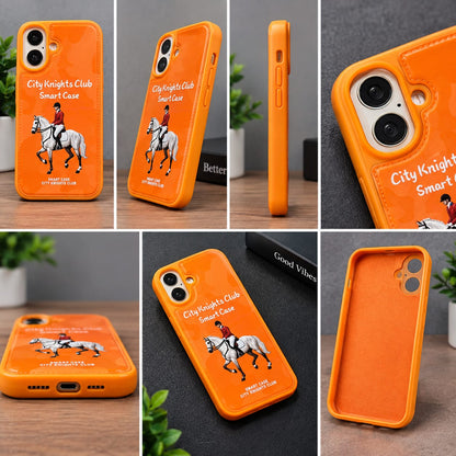 IPhone 16 City knight Club Smart Case 🏇