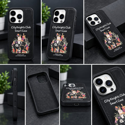 IPhone 16 Pro City knight Club Smart Case 🏇