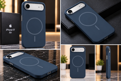 iPhone 17 Air Premium Soft Silicone Shockproof Case
