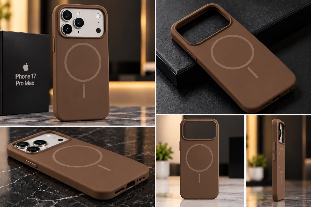 iPhone 17 Pro Max Premium Soft Silicone Shockproof Case