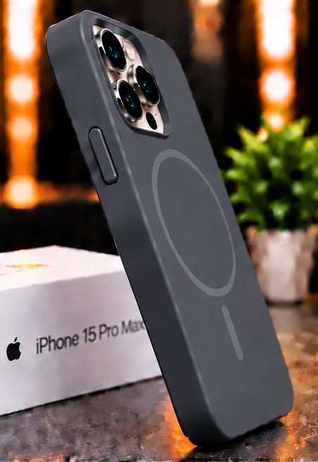 iPhone 15 Pro Max Premium Soft Silicone Shockproof Case
