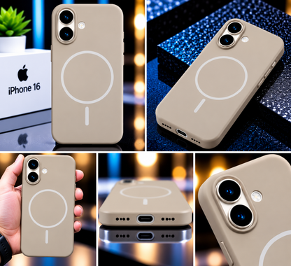 iPhone 16 Premium Soft Silicone Shockproof Case