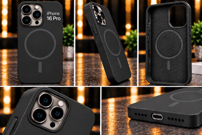 iPhone 16 Pro Premium Soft Silicone Shockproof Case