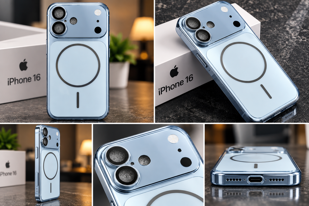 iPhone 16 Converter Cover MagSafe Compatible Shockproof Protective Case