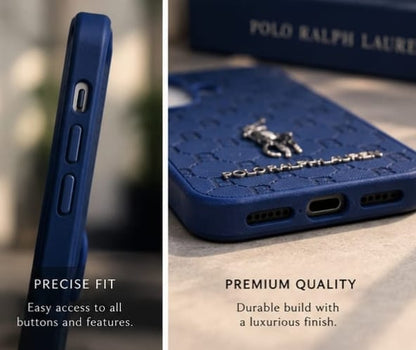 iPhone 16 Premium Polo Ralph Lauren Style Luxury Protective Case