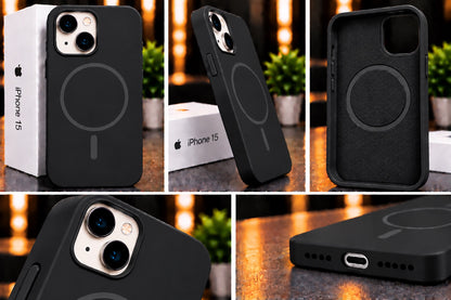 iPhone 15 Premium Soft Silicone Shockproof Case