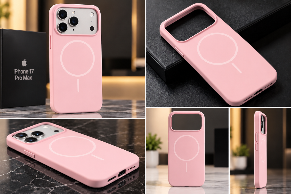 iPhone 17 Pro Max Premium Soft Silicone Shockproof Case