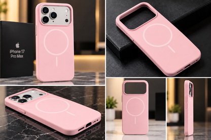 iPhone 17 Pro Max Premium Soft Silicone Shockproof Case