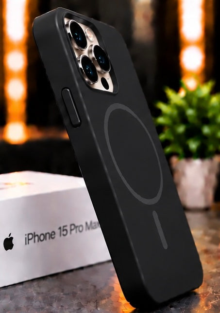 iPhone 15 Pro Max Premium Soft Silicone Shockproof Case
