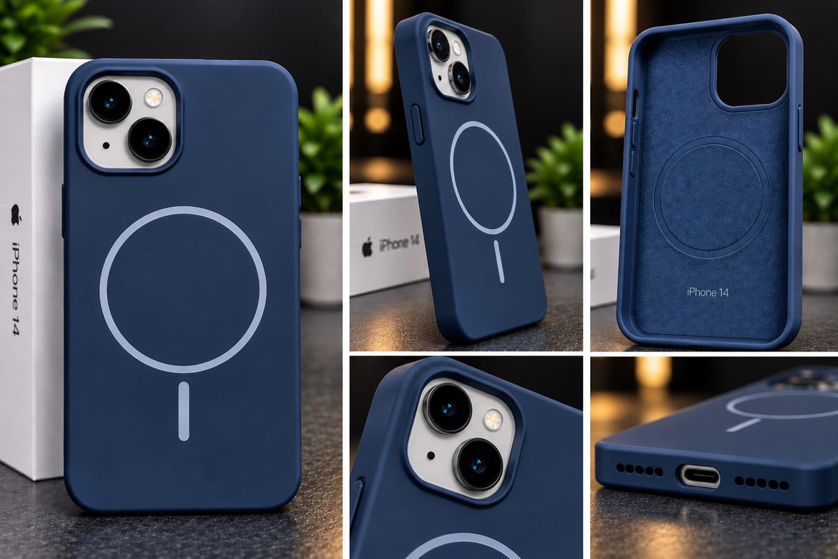 iPhone 14 Premium Soft Silicone Shockproof Case