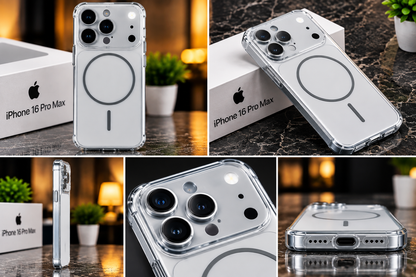 iPhone 16 Pro Max Converter Cover MagSafe Compatible Shockproof Protective Case