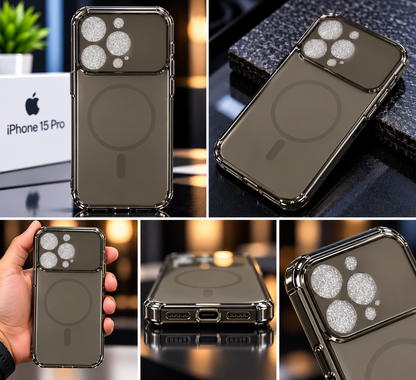 iPhone 15 Pro Transparent Airbag Case