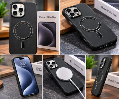iPhone 15 Pro Max Premium Magnetic Protective MagSafe Case