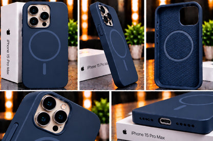 iPhone 15 Pro Max Premium Soft Silicone Shockproof Case