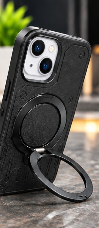 iPhone 15 Ring Holder Magnetic Phone Case